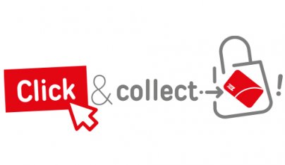 click and collect logo