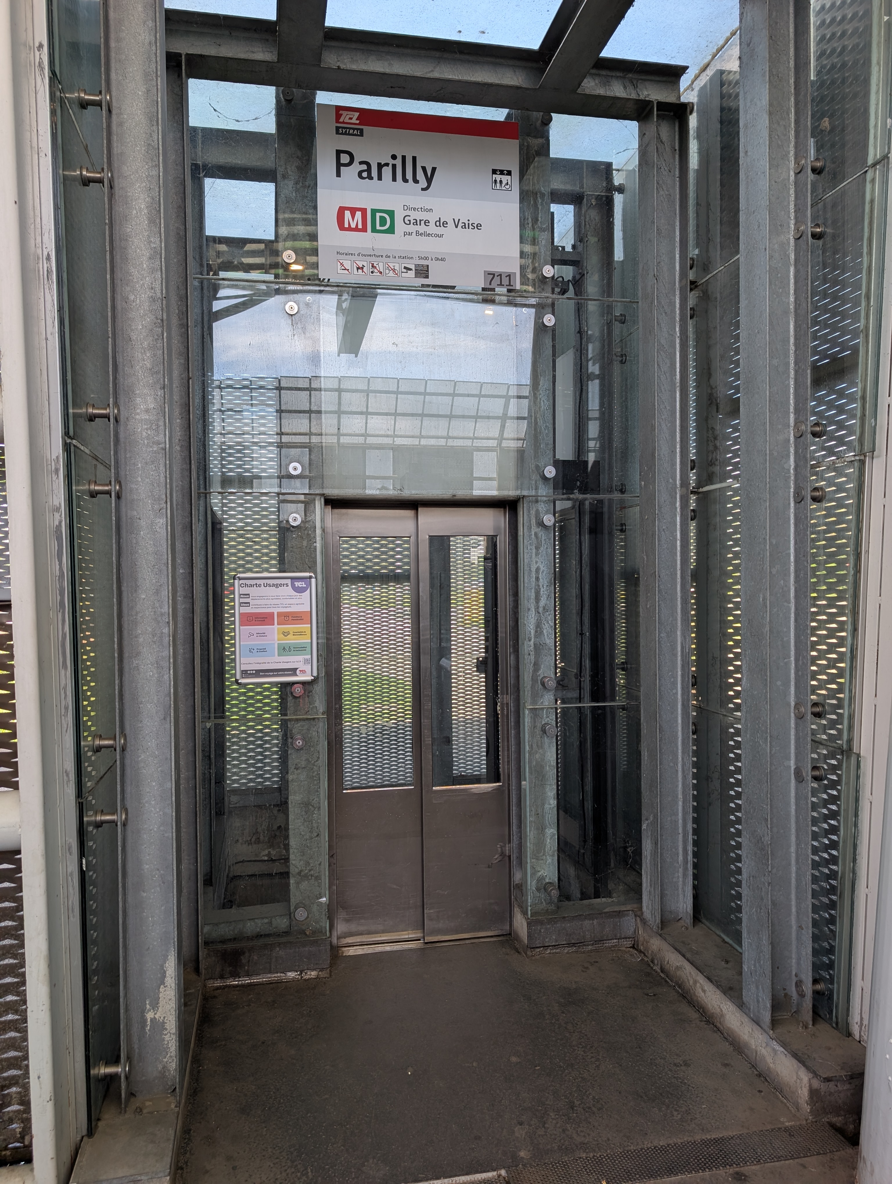 Elevator 264 in Bellecour