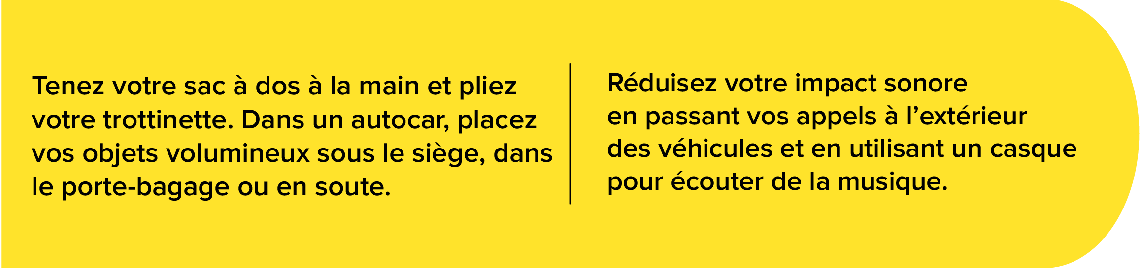Respectez les autres usagers tcl