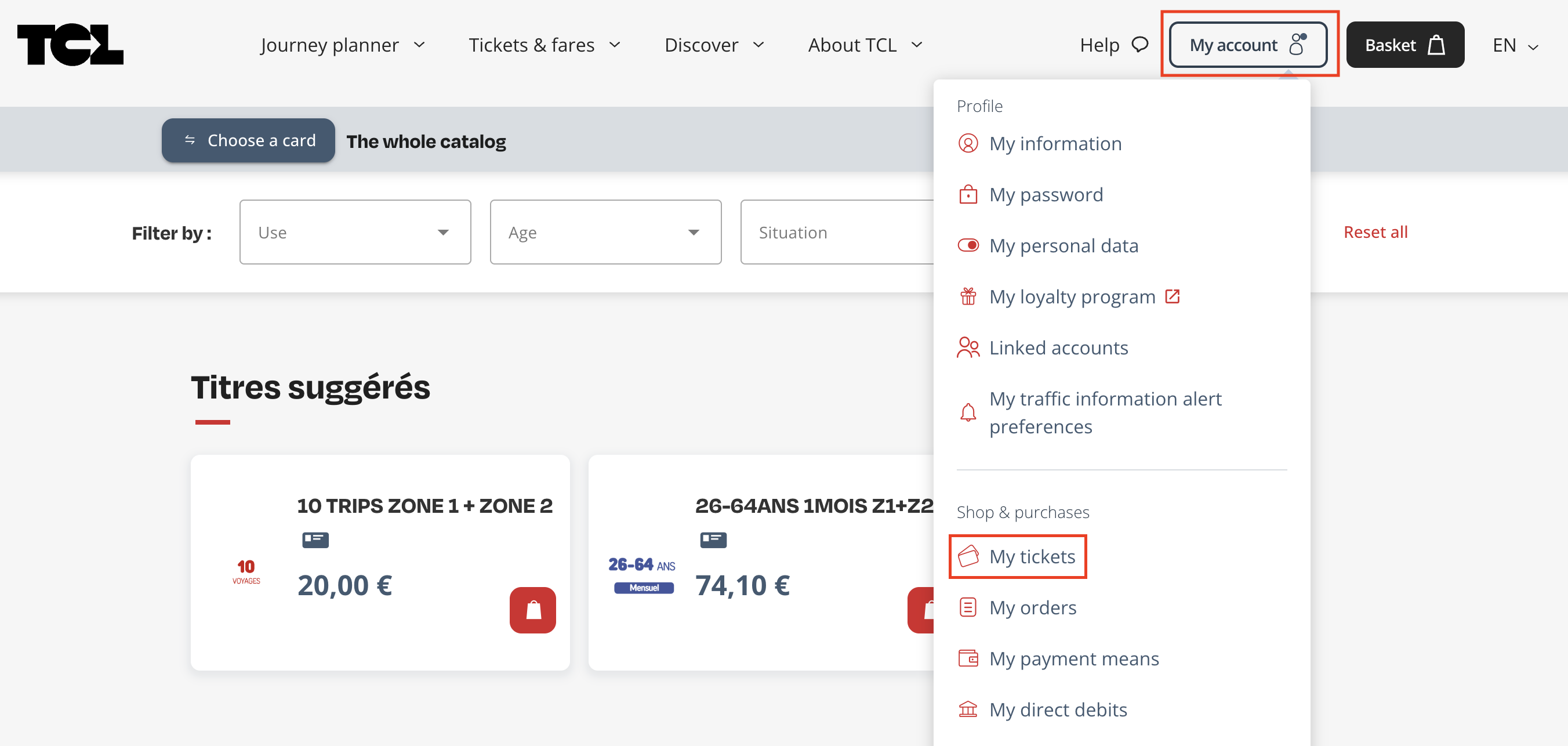 How do I update my card to load a subscription?