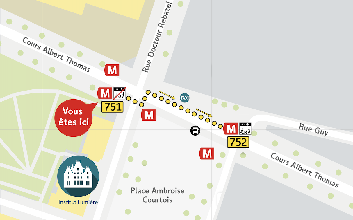Monplaisir Lumière : ascenseur 751 en travaux