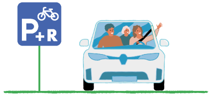 Parcs relais voiture