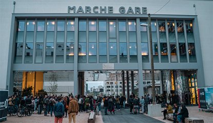 Marché gare