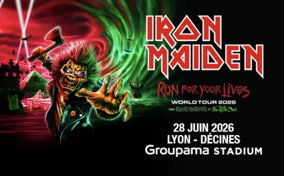 Concert Iron Maiden : j'y vais avec TCL !