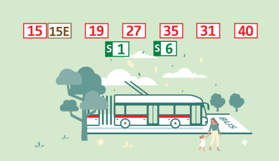 Modification lignes de bus