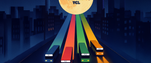 Lignes pleine lune TCL