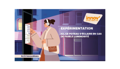 Expérimentation poteaux lumineux